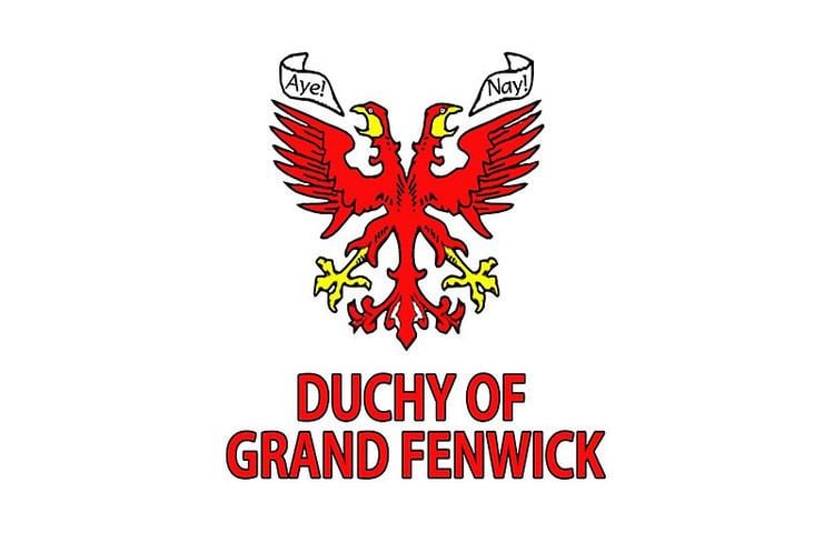 Grand Fenwick Duchy of Grand Fenwick Coat of Armsquot Laptop Skins by Chunga