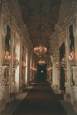 Grand Hallway Grand hallway in Ludwigsburg Palace Picture of Ludwigsburg Palace