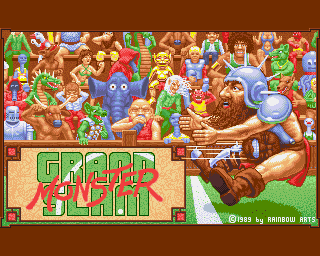 Grand Monster Slam Grand Monster Slam Monster Grand Slam Grand Slam Monster Amiga
