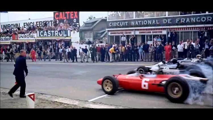 Grand Prix (1966 film) Grand Prix movie 1966 Spa YouTube