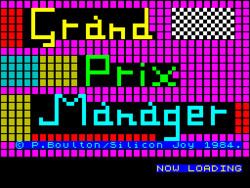 Grand Prix Manager (1984 video game) httpsuploadwikimediaorgwikipediaenthumb0