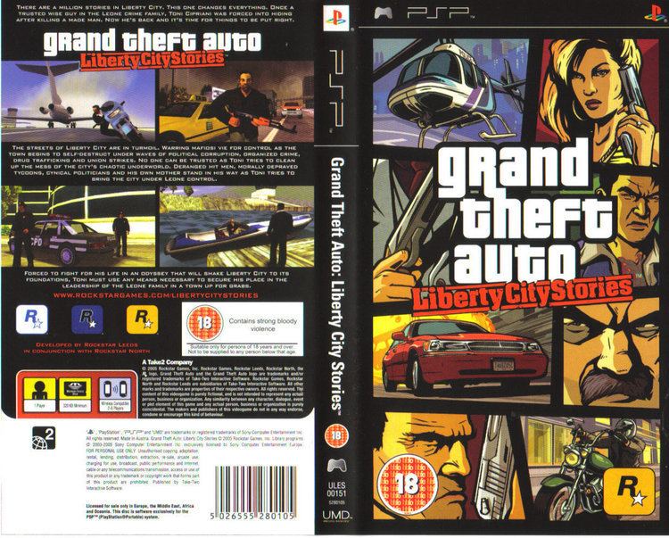 Grand Theft Auto - Liberty City Stories (v3) (USA) ISO < PSP ISOs