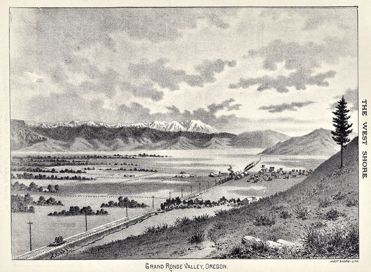 Grande Ronde Valley Grande Ronde Valley c1884