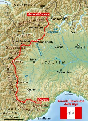Grande Traversata delle Alpi Grande Traversata delle Alpi Wikipedia