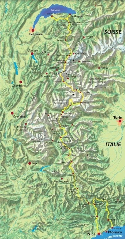 Grande Traversée des Alpes Le Marcheur Franais GTA grande traverse des alpes GR5