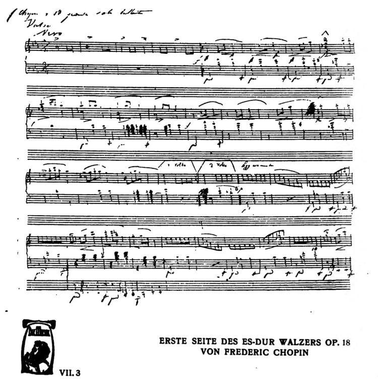 Grande valse brillante in E flat major (Chopin) - Alchetron, the free ...