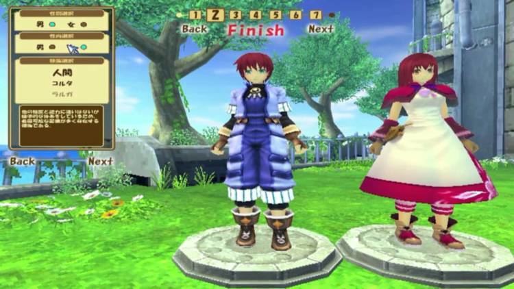 Grandia Online Grandia Online Character Creation YouTube