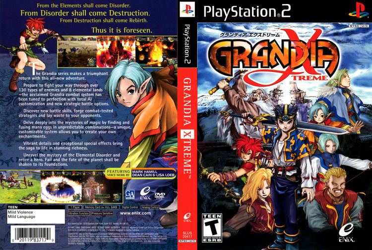 Grandia Xtreme Grandia Xtreme Cover Download Sony Playstation 2 Covers The Iso Zone