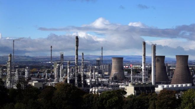 Grangemouth Refinery Grangemouth refinery operator Petroineos makes 16m loss BBC News