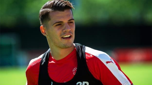 Granit Xhaka Granit Xhaka Arsenal sign Borussia Monchengladbach midfielder BBC