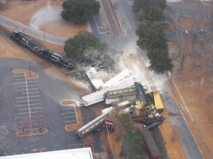 Graniteville, South Carolina, train crash We couldn39t breathequot The Graniteville train derailment a decade