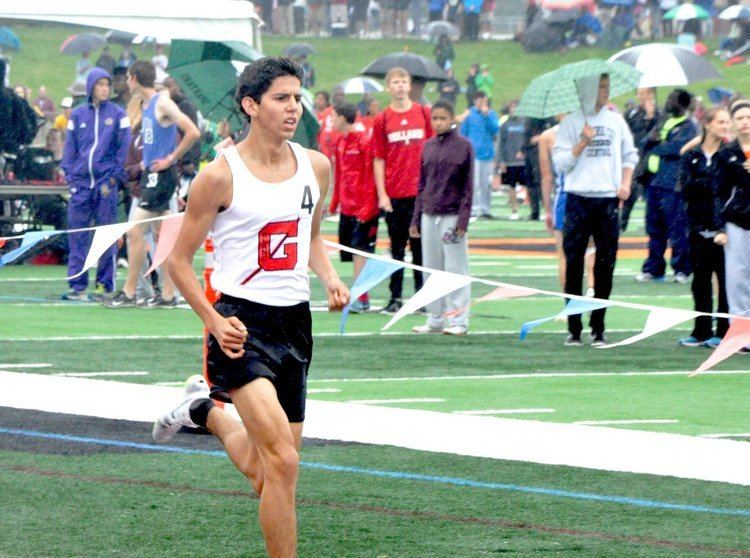 Grant Fisher Grand Blanc senior distance runner Grant Fisher at the D1