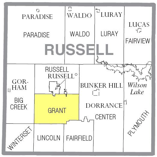 Grant Township, Russell County, Kansas