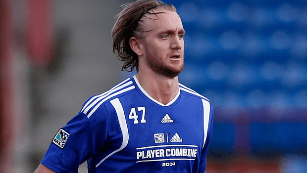 Grant Van De Casteele 2014 MLS SuperDraft Colorado Rapids select Grant Van De Casteele