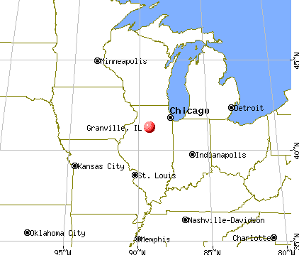 Granville, Illinois Granville Illinois IL 61326 profile population maps real