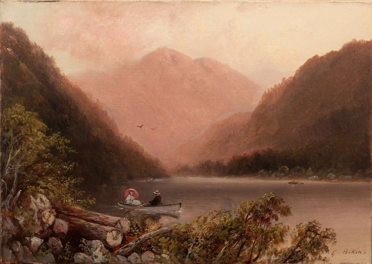 Granville Perkins FileGranville Perkins View of a Mountain lakejpg Wikimedia Commons