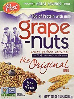 Grape-Nuts Amazoncom Post GrapeNuts Cereal 24Ounce Boxes Pack of 4 Cold
