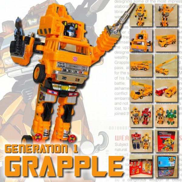 Grapple (Transformers) Transformers Universe G1 Grapple