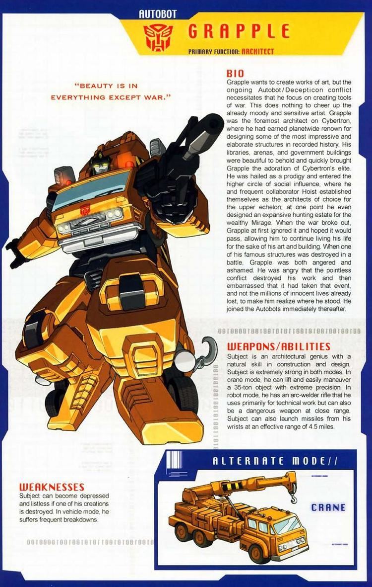 Grapple (Transformers) Transformers Universe G1 Grapple 16 16