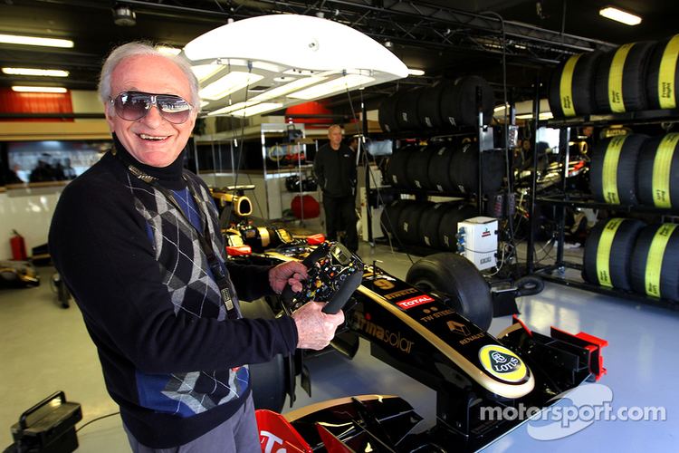 Gérard Ducarouge Grard Ducarouge former F1 designer and engineer visits the Lotus