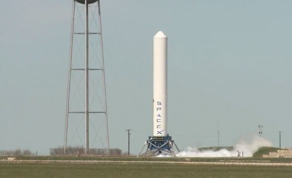 Grasshopper (rocket) SpaceX signs Spaceport America deal to test Grasshopper rocket