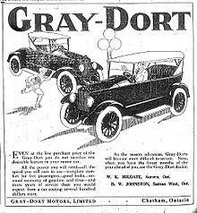 Gray–Dort Motors httpsuploadwikimediaorgwikipediacommonsthu