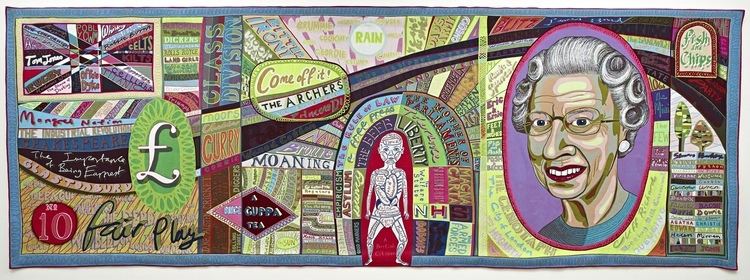 Grayson Perry Grayson Perry39s latest tapestry celebrates mongrel Britain