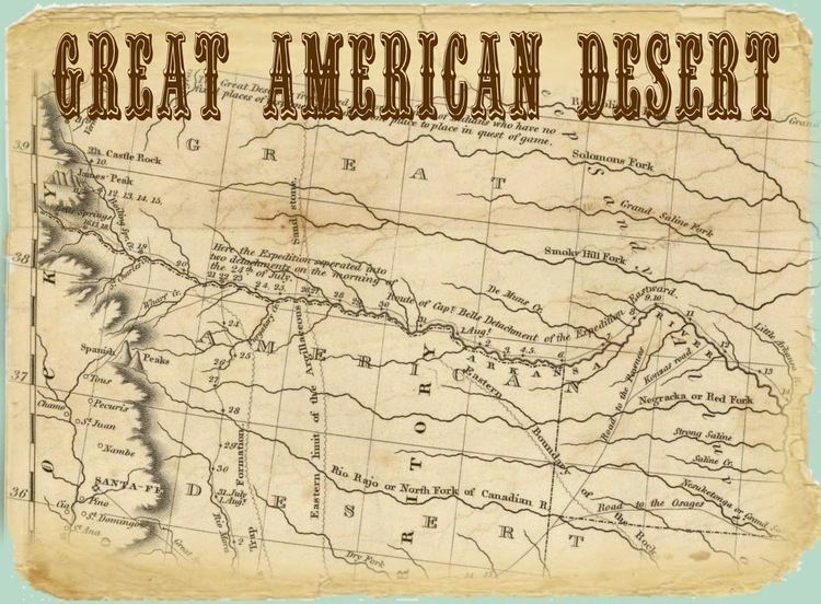 Great American Desert Heroes Heroines and History The Great American Desert Move