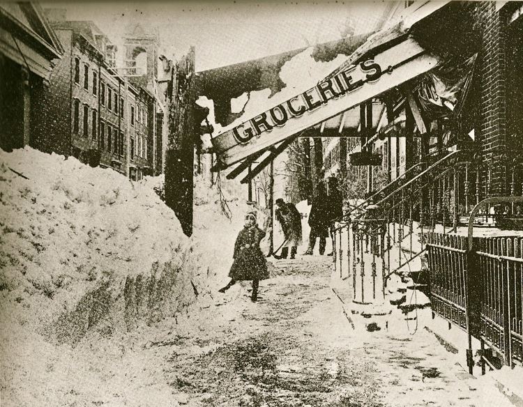Great Blizzard of 1888 Heretic Rebel a Thing to Flout The Great Blizzard of 1888 White Hell