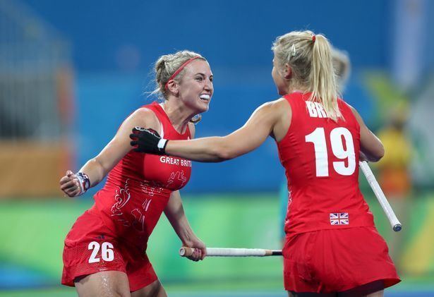 Great Britain women's national field hockey team Rio 2016 Olympics Great Britain women39s hockey team clinch tense