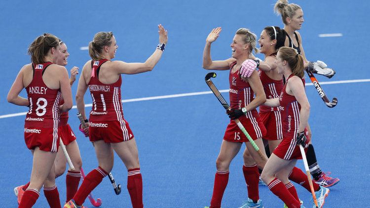 Great Britain women's national field hockey team e2365dmcom160616920alexdansoncelebrates