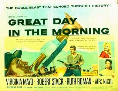 Great Day in the Morning Great Day in the Morning 1956 Virginia Mayo halfsheet FNM 45