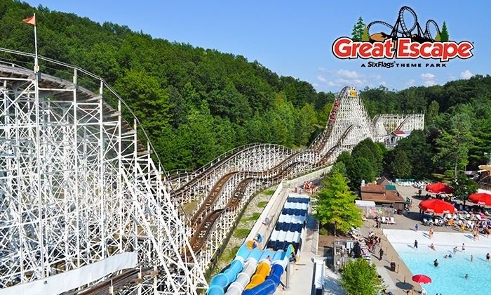 Great Escape (amusement park) The Great Escape amp Splashwater Kingdom in Queensbury NY Groupon