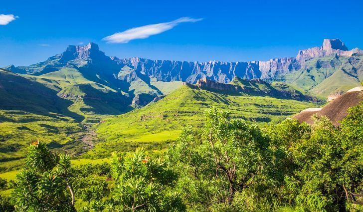 Great Escarpment, Southern Africa The Great Escarpment Of Southern Africa WorldAtlascom