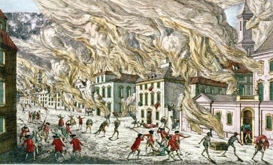 Great Fire of New York (1776) The Great New York Fire of 1776