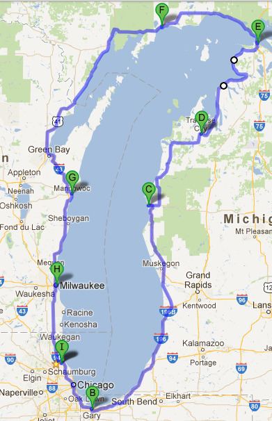 Great Lakes Circle Tour usa Is it feasible to do the Great Lakes Circle Tour Lake