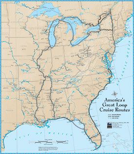 Great Loop Books and Maps about Cruising America39s Great Loop Raven Cove