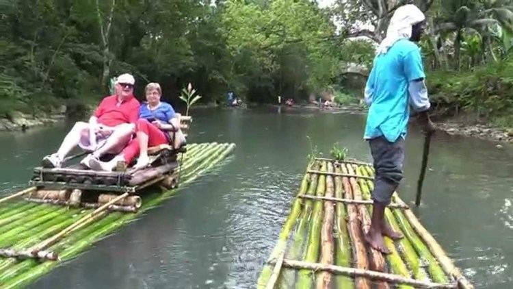 Great River (Jamaica) Bamboo Rafting the Great River Jamaica YouTube