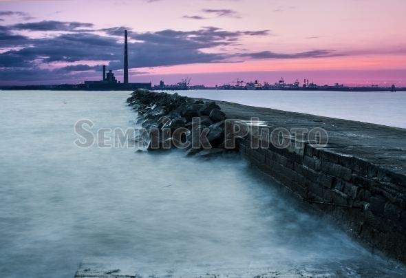 Great South Wall Great South Wall breakwater in Dublin Bay Semmick Photo