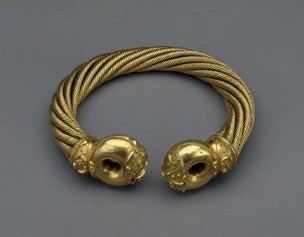 Great Torc from Snettisham British Museum The Snettisham Great Torc