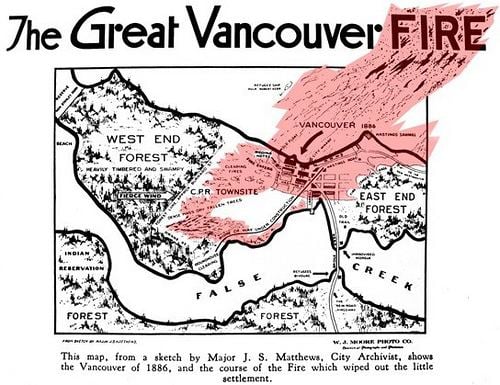 Great Vancouver Fire The Great Vancouver Fire of 1886 Vancouver Blog Miss604