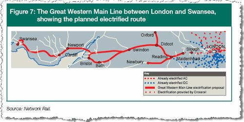 Great Western Main Line 1bn programme to electrify the Great Western tutor2u Economics