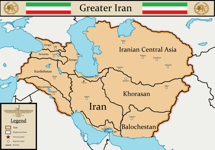 Greater Iran Greater Iran by Moppy771 on DeviantArt