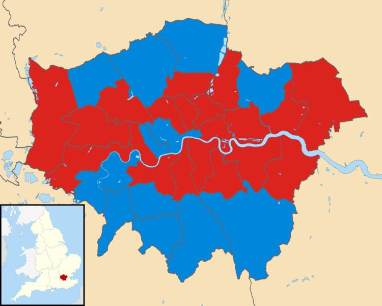 Greater London Council election, 1964