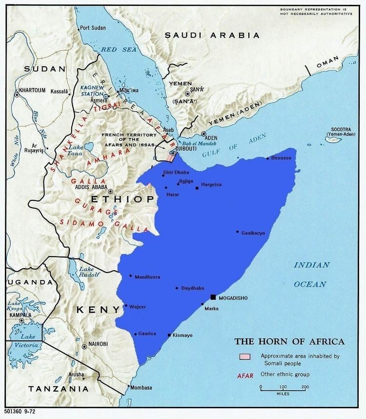 Greater Somalia GREATER SOMALIA MAP