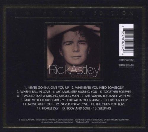 Greatest Hits (Rick Astley album) wwwfreecodesourcecomalbumcover510cSm4kJLRic