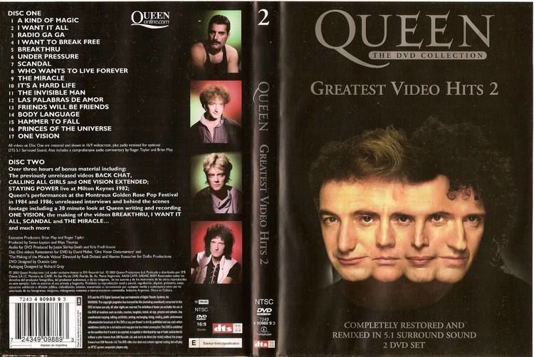 Greatest Video Hits 1 Dvd Queen Greatest Video Hits 1 E 2 We Will Rock You Thx R