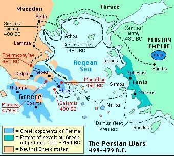 Greco-Persian Wars Rise and Fall Heaven The GrecoPersian Wars