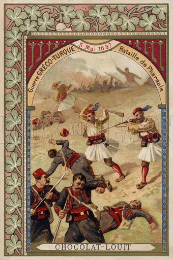 Greco-Turkish War (1897) Battle of Farsala GrecoTurkish War 5 May 1897 Look and Learn