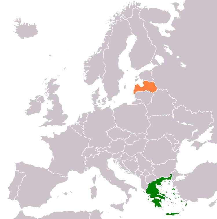Greece–Latvia relations